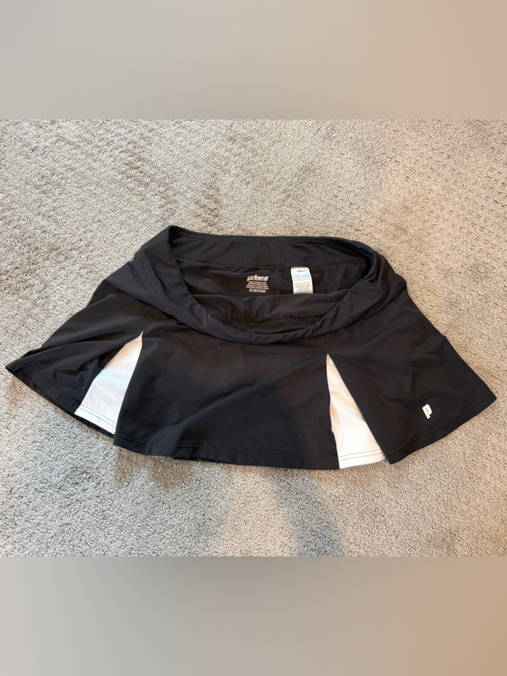 Prince Black Women's Athletic Skort